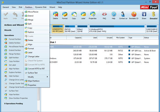 mini tool partition wizard review