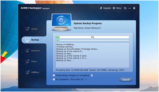 free instal AOMEI Backupper Professional 7.3.0