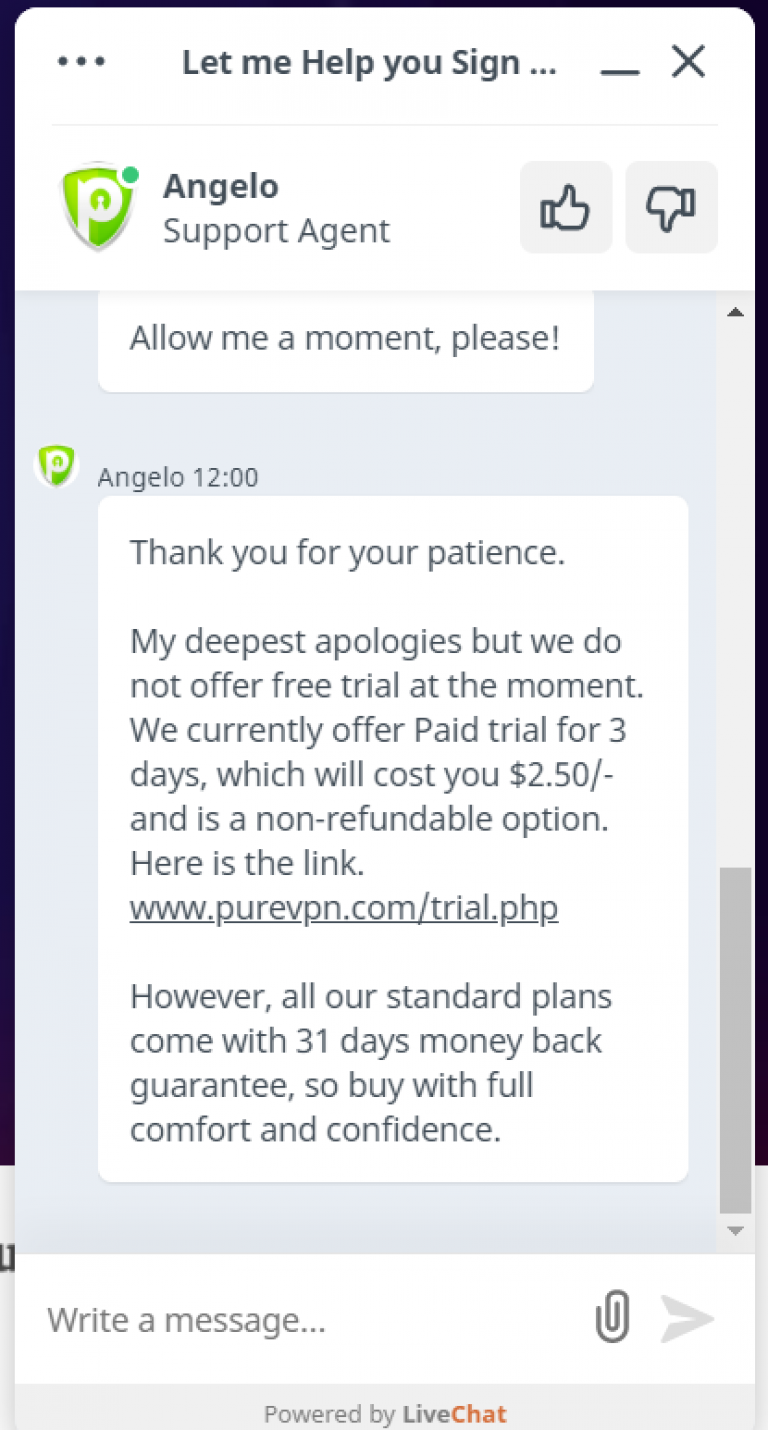 purevpn review reddit