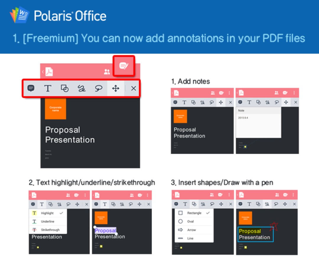 Polaris office interface image