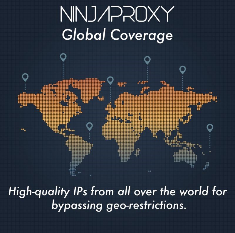 NinjaProxy global coverage